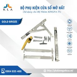 Cửa sổ mở hất hệ 55 Xingfa