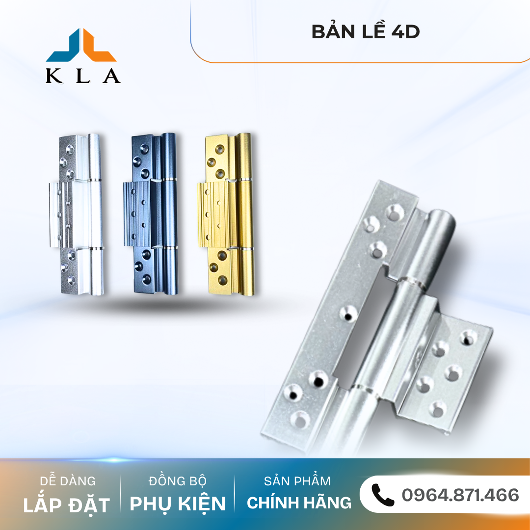 BẢN LỀ 4D là Lựa chọn hàng đầu