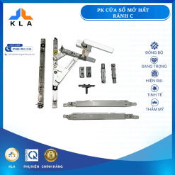 KLA - Bộ phụ kiện cửa sổ mở hất rãnh C